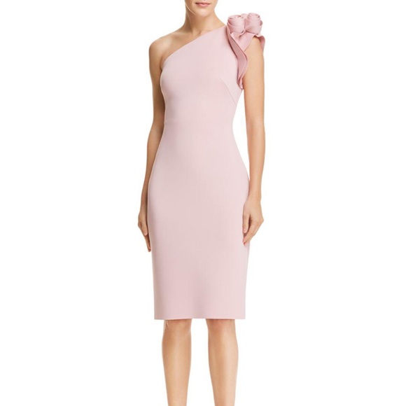 Eliza J One Shoulder Sheath Dress - Picture 1 of 13